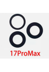 SET CRISTAL DE CAMARAS TRASERA PARA IPHONE 17 PRO / 17 PRO MAX