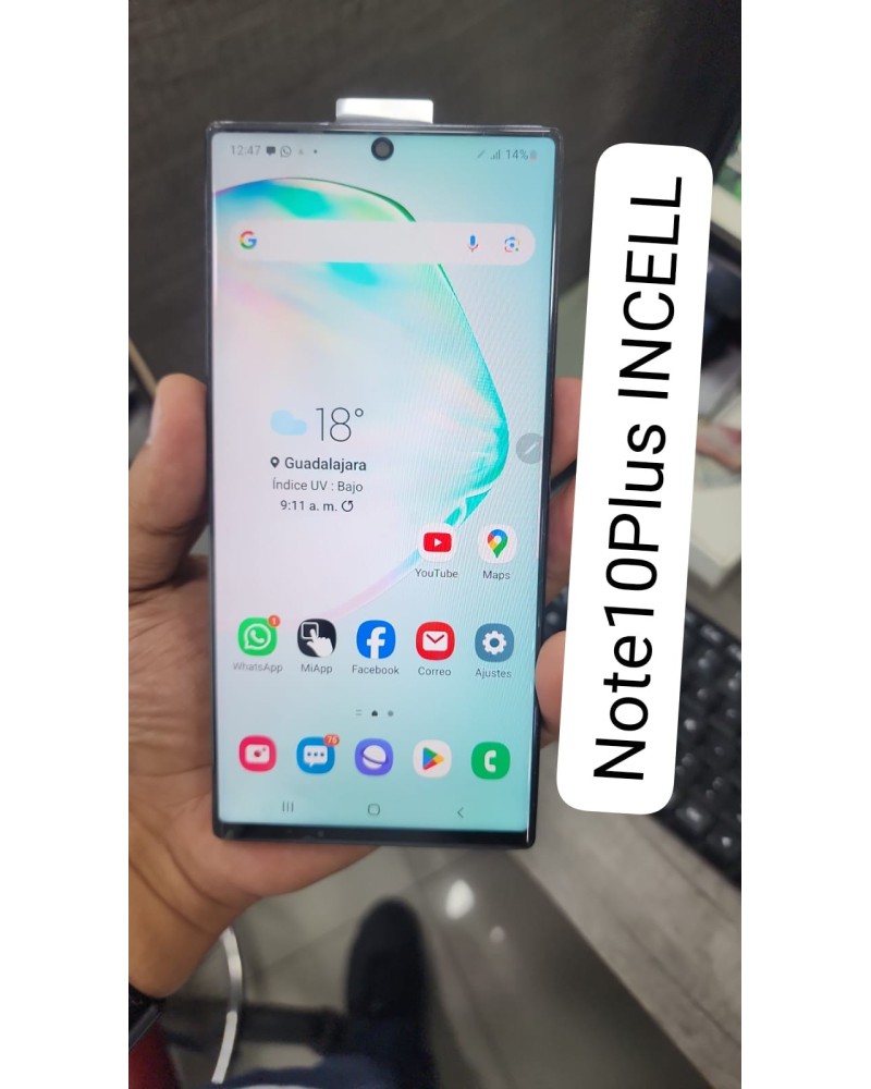 DISPLAY SAMSUNG NOTE 10 PLUS INCELL CON MARCO DISPLAY SAMSUNG NOTE 10 PLUS INCELL CON MARCO