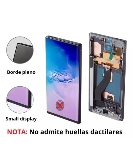 DISPLAY SAMSUNG NOTE 10 INCELL CON MARCO