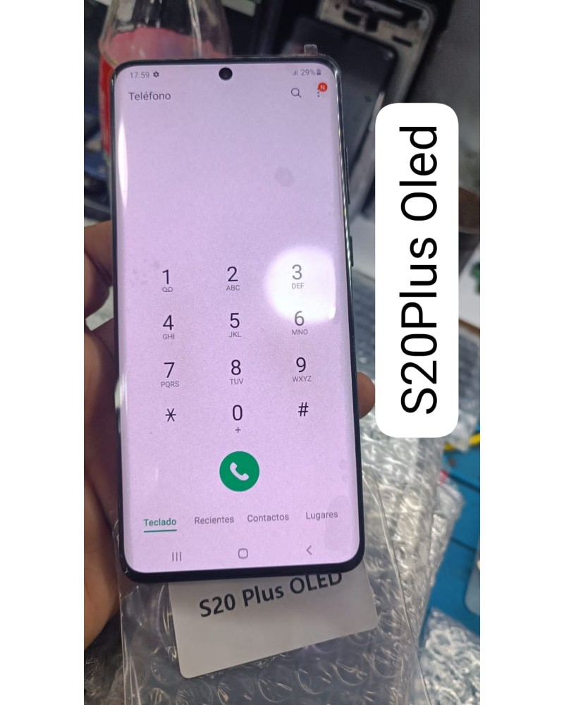 DISPLAY SAMSUNG S20 PLUS OLED CON MARCO DISPLAY SAMSUNG S20 PLUS OLED CON MARCO