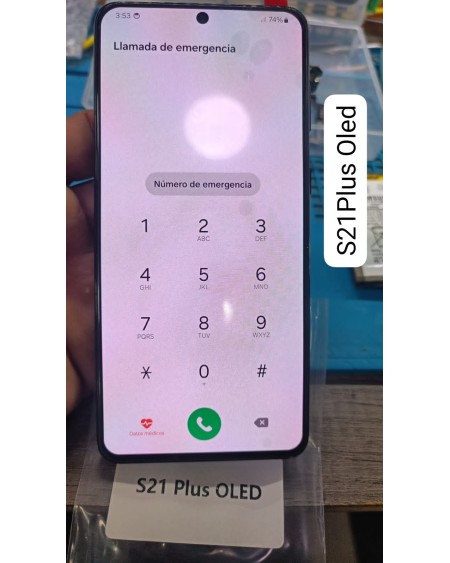 DISPLAY SAMSUNG S21 PLUS OLED CON MARCO