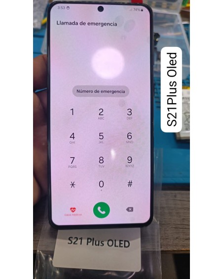 DISPLAY SAMSUNG S21 PLUS OLED CON MARCO