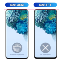 DISPLAY SAMSUNG S20 4G OLED CON MARCO