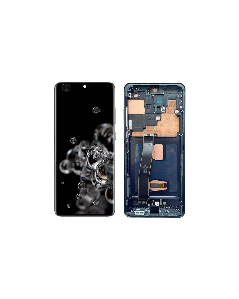 DISPLAY SAMSUNG S20 ULTRA ORIGINAL CON MARCO