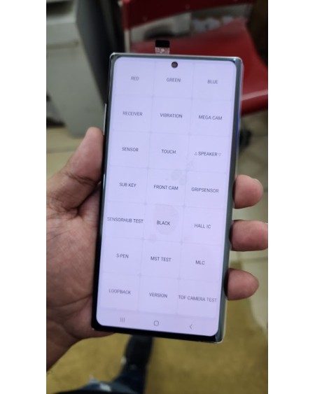 DISPLAY SAMSUNG NOTE 10 PLUS OLED CON MARCO