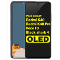 DISPLAY POCO F3 / POCO F3 PRO/ REDMI K40 / REDMI K40 PRO / BLACK SHARK 4 OLED CON MARCO