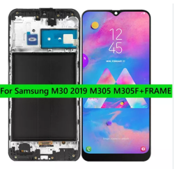 DISPLAY SAMSUNG M30 M31 M21 M30s OLED CON MARCO