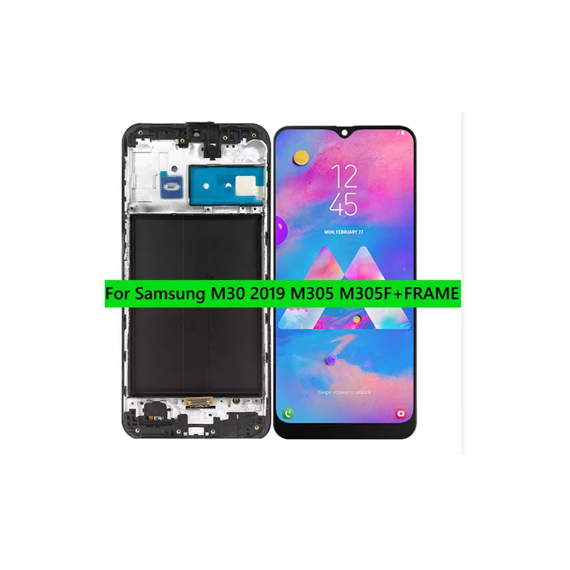 DISPLAY SAMSUNG M30 M31 M21 M30s OLED CON MARCO DISPLAY SAMSUNG M30 M31 M21 M30s OLED CON MARCO