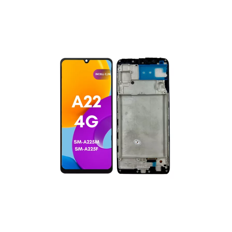 DISPLAY SAMSUNG A22 4G INCELL CON MARCO DISPLAY SAMSUNG A22 4G INCELL CON MARCO