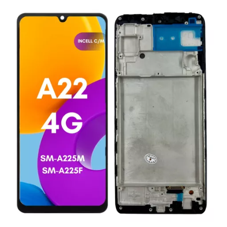DISPLAY SAMSUNG A22 4G INCELL CON MARCO