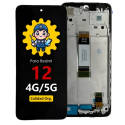 DISPLAY XIAOMI REDMI 12 4G Y 5G ORIGINAL CON MARCO
