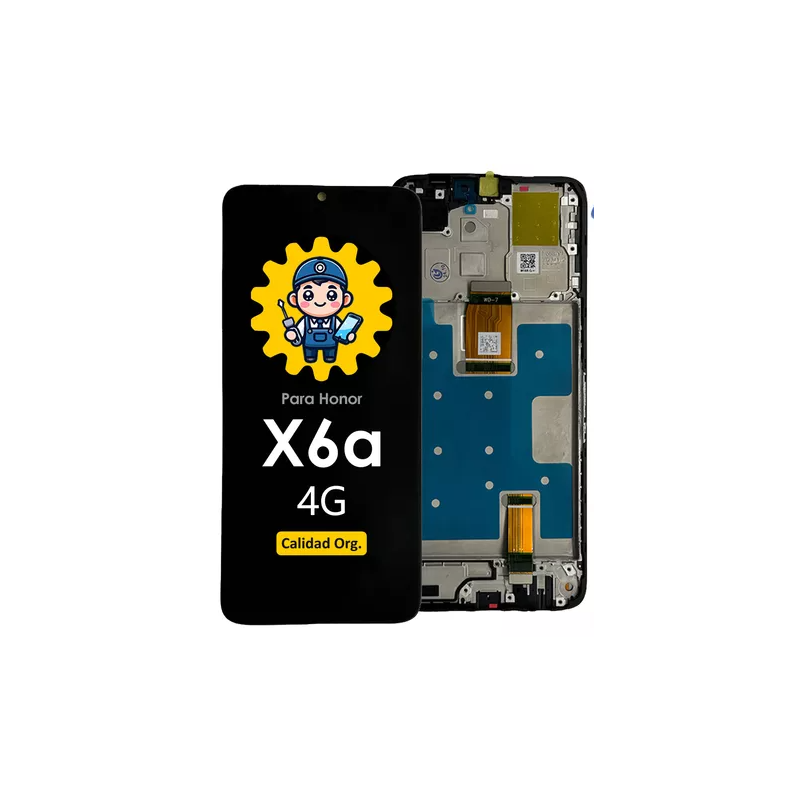 DISPLAY HONOR X6A / HONOR X5 PLUS ORIGINAL CON MARCO