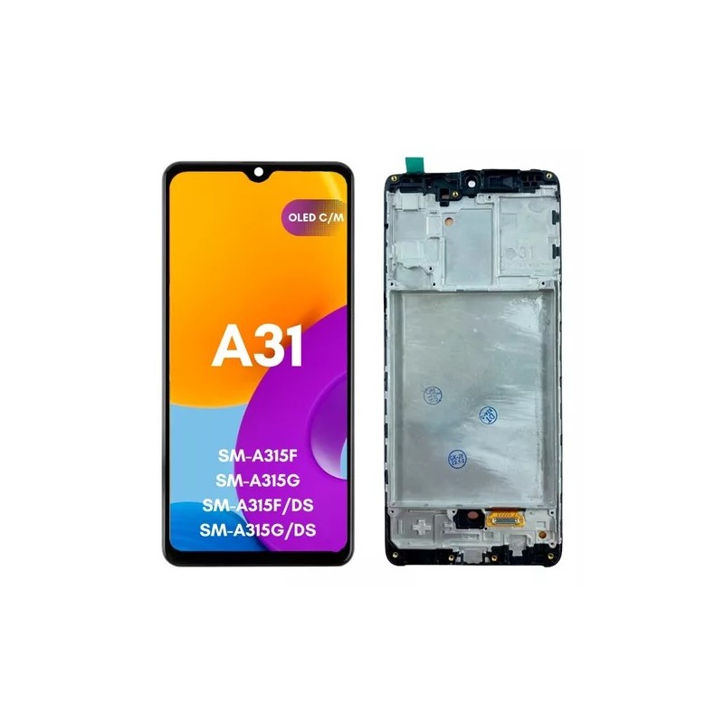 DISPLAY SAMSUNG A31OLED CON MARCO DISPLAY SAMSUNG A31OLED CON MARCO